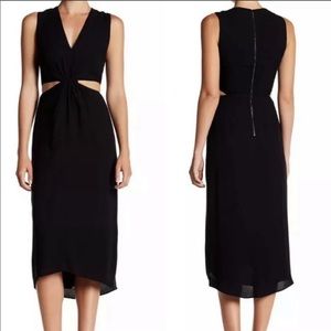 Alice and Olivia midi cutout dress